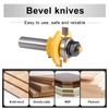 HOHXEN Rail and Stile Router Bits with Matched 2 Bit