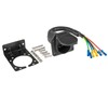 MECMO 7 Way RV Trailer Light Connector Socket 7 Pin