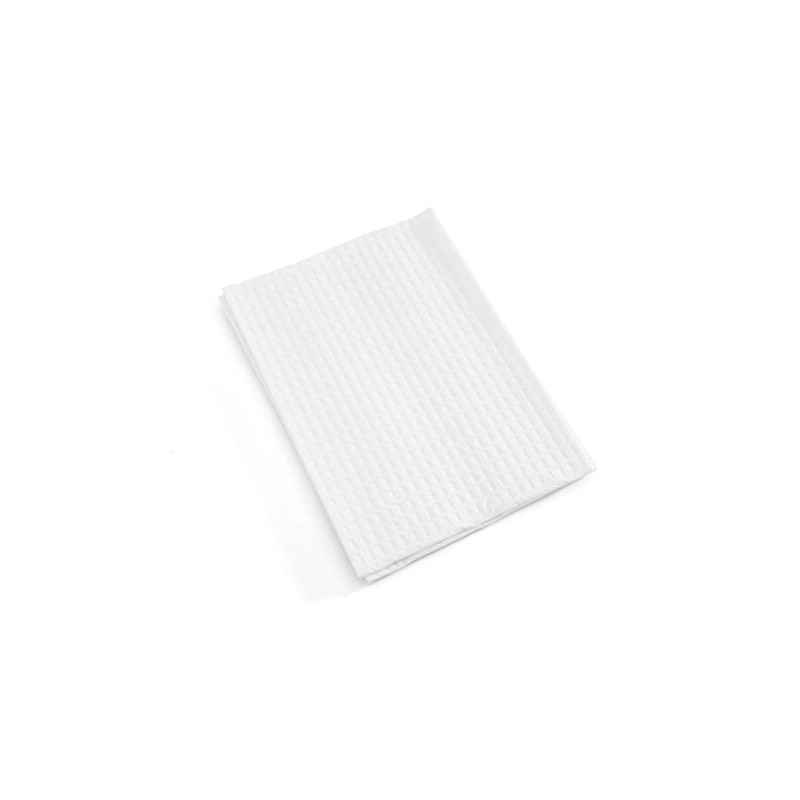 MediChoice Multi-Purpose 3-Ply Waffle Embossed Towels, Poly Tissue, 13 Inch