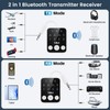 1Mii Bluetooth 5.3 Transmitter Receiver 2-in-1, aptX Adaptive & Low