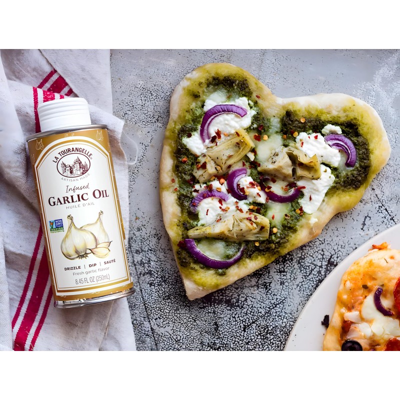 La Tourangelle, Garlic Oil, High Oleic Oil for Cooking Pastas,