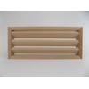 Miller Shingle Clear Cedar Foundation Vent with Louvers - 16