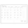 Logical Diary 2025 Cover Type Month/B6/Black NSV-B602-25D