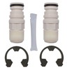 7280203 - Water Softener Installation Adapter Kit with (2) clips,