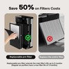 HEAPETS MPHELW-P339 Air Purifier Replacement Filters P339 Air Purifier, 3
