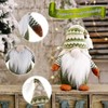 LATERN Pack of 2 Christmas Gnome Swedish, Adorable Handmade Santa