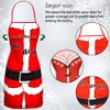 Nialnant 2 Pack Christmas Aprons for Women Men Chef, Funny