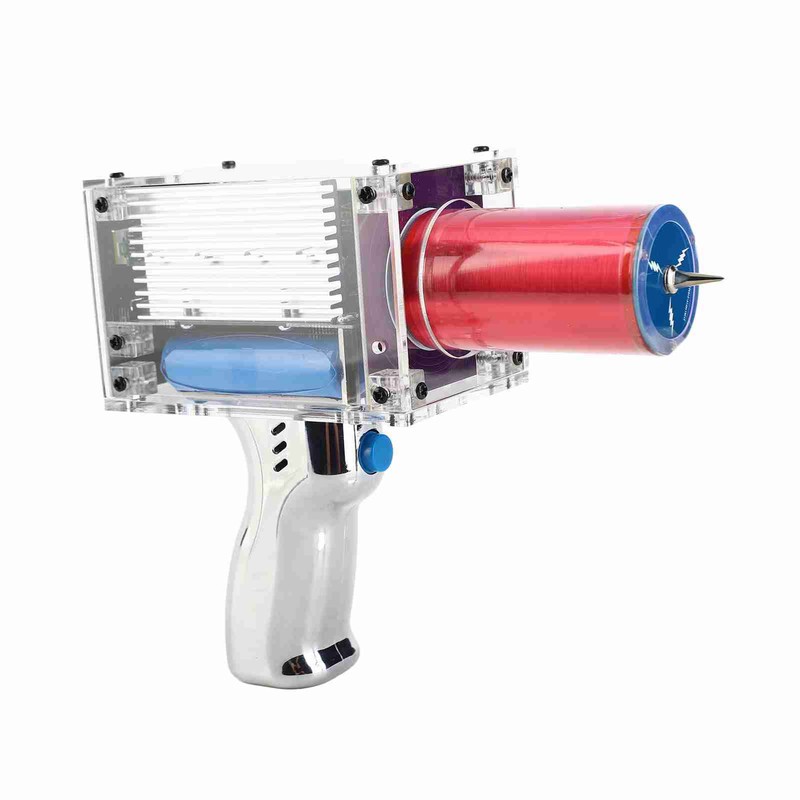 Arc Coil Handheld Portable Beautiful Artificial Lightning Generator 13cm Adjustable