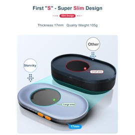 STARVIKY Jiggler mecánico para mouse, con temporizador de funcionamiento ajustable, agitador de mouse sin conductor silenciosamente (azul niebla)