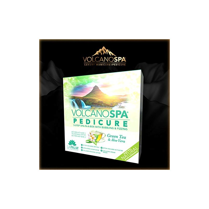 Volcano Spa Pedicure 7 scents 5 Step Spa -In a