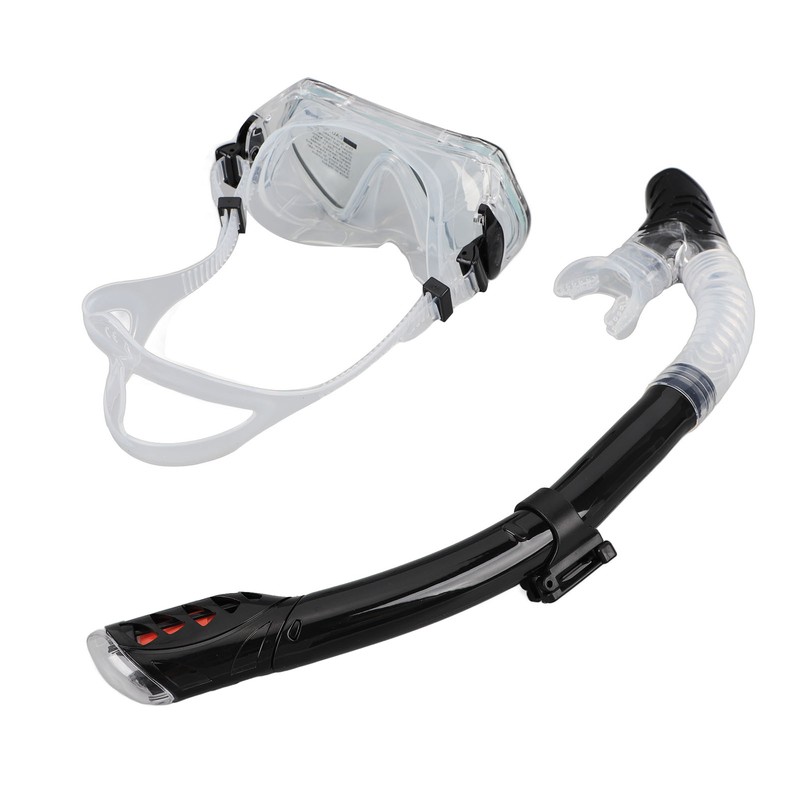 Diving Goggles Silicone Glass Plastic Ultra Clear Comfortable Adjustable Diving