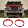 Pair of Exterior Turn Signal Light Ring Trim Fits for