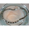 SLC "WoW BEAUTIFUL" SMOKY QUARTZ FACETED & BEADS STERLING SILVER