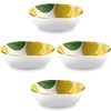 Lemon Fresh Melamine Bowl Set (4)