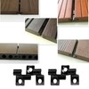 100Pcs Composite Decking Clips, Stainless Steel Fastener Board Clip Composite