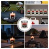Veiuwa 6 Pack Emergency Candles, 4oz Unscented Smokeless Soy Wax