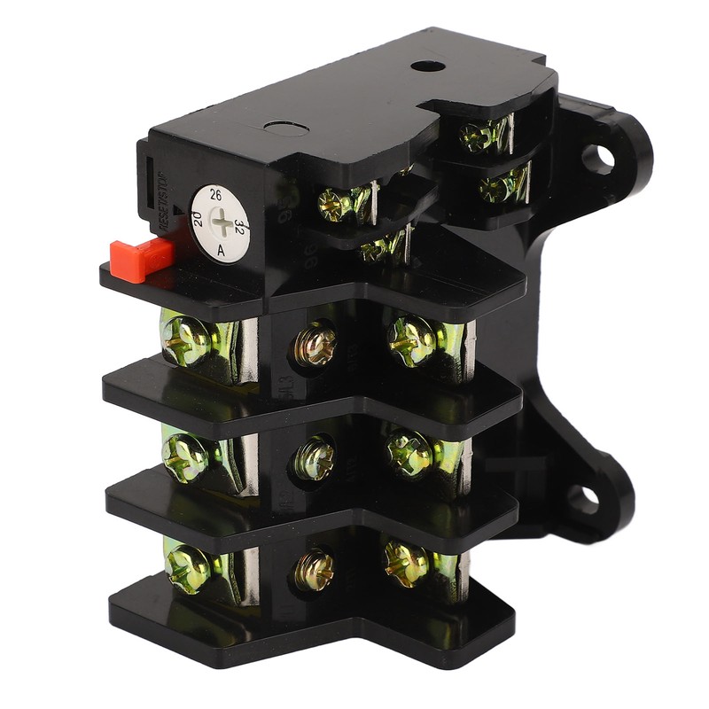 AC400V 20‑32A Thermal Overload Relay Phase Failure Protection Temperature Compensation