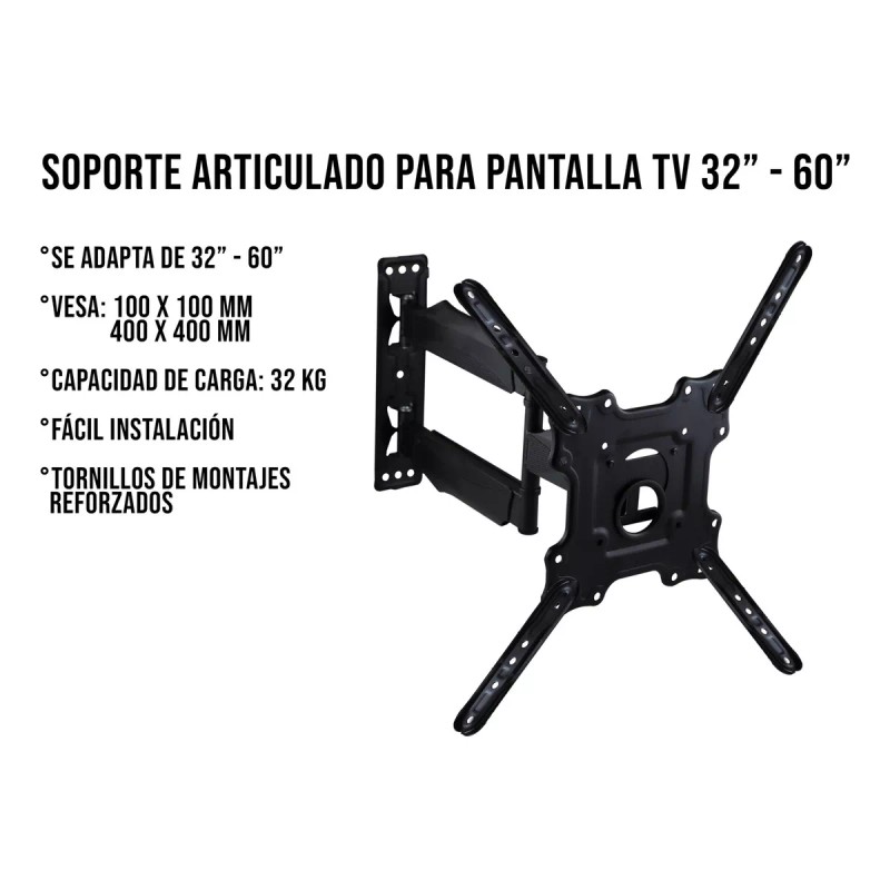 Control Expert Soporte De Tv Pantalla 32 A 60 Pulgadas