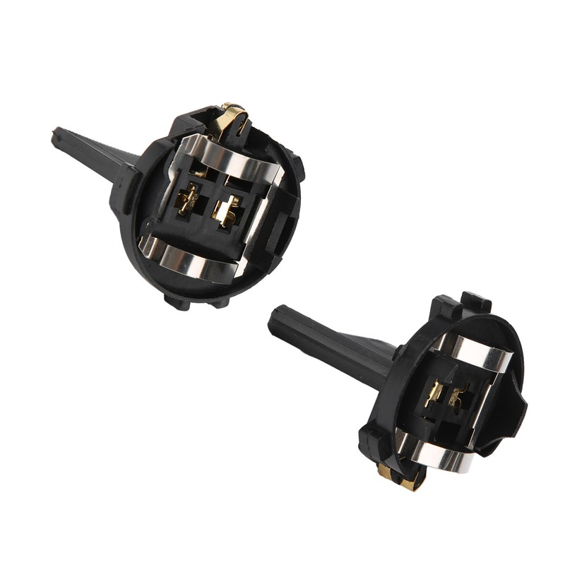 Pair of H7 Tail Lamp Bulb Holder Socket Car Taillight