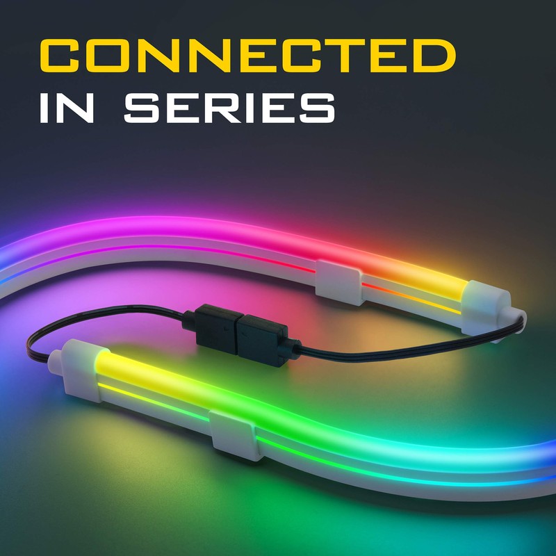 EZDIY-FAB Premium LED Strip Kit for PC 5V ARGB Motherboard