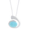 Statement Turquoise Necklace for Women Adjustable Punk Crystal Turquoise Necklace