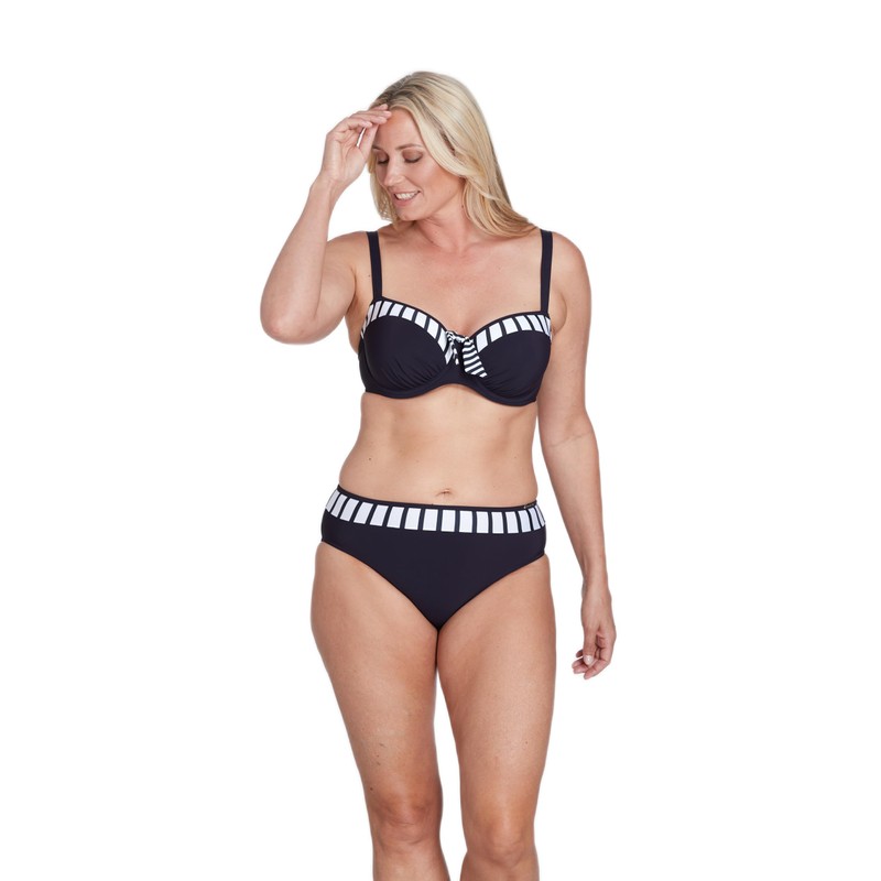 Sunflair Women's Bikini Basic Set, Blue (Nachtblau), 12 (Size: 42B)