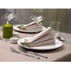 Ventidue Napkins Tinta Unita brown, high quality, fabric-like, 40 x