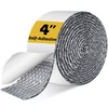 Double Bubble Reflective Foil Insulation Tape, Self-Adhesive Ac Pipe Insulation
