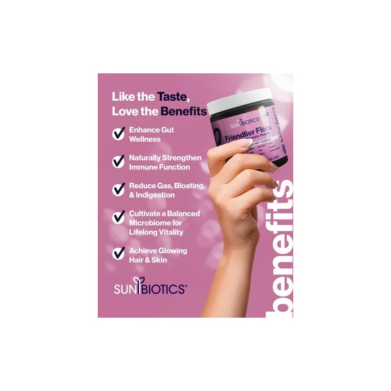 Sunbiotics Probiótico Y Prebiótico Niños 5b Ufc 2 Oz Pack