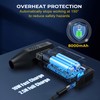 Compressed Air Duster and Vacuum 2 in 1, 180000RPM Powerful