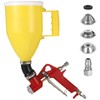 yeesport Drywall Texture Sprayer Hopper, Pneumatic Hopper Spray Gun with