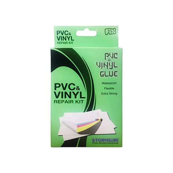 Stormsure PVC and Vinyl Repair Kit for Inflatables, Hot Tubs