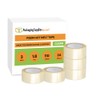 Clear Packaging Tape, Hot Melt Adhesive Tape Roll, Heavy Duty,