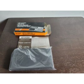 Sharp Pocket Computer PC-1270 new NOS