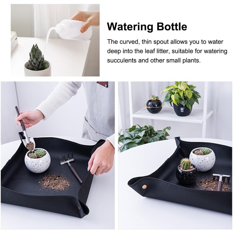 5Pcs Succulent Tools Set Mini Transplanting Garden Tools Kit for