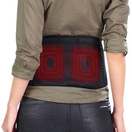 infactory Kidney Warmer: Heated Kidney Belt Made of Neoprene (Kidney Belt Warming, Kidney Protection, Heated Jacket)
