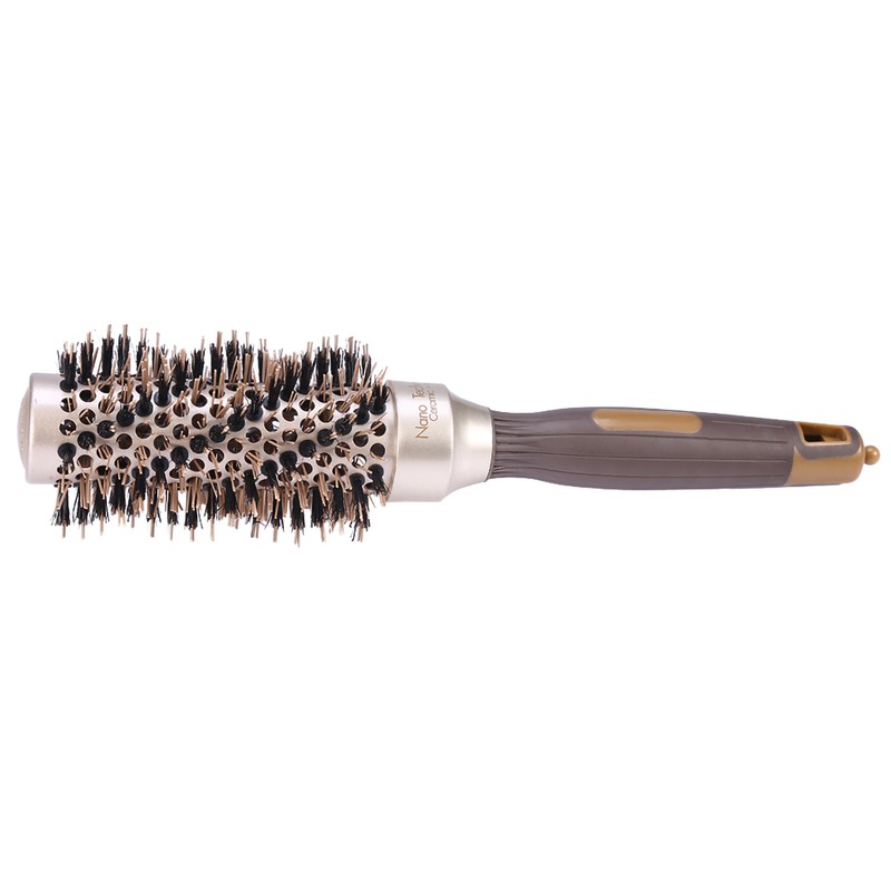 Anti Static Nano Ceramic Ionic Hair Styling Comb with Retractable