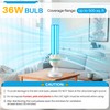 Qualirey 36 Watts UVC Ozone Light with Remote Control and