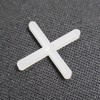 3000pcs Tile Leveling System Spacers Cross Shaped White Plastic Tiling