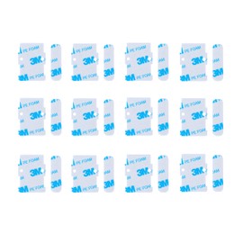 Adhesive Replacement Tape Compatible with SimpliSafe Entry Sensor – Pre-Cut, No Cutting Needed, Easy Installation, Pack of 12 Sensor Pads & 12 Magnet Pads