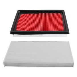 CARBBIA 16546-30P00 27277-3DF0A Engine & Cabin Air Filter Replacement Combo Set Compatible with Nissan Sentra 2013-2019 Compatible with Juke 2011-2017 AF4675 C28183