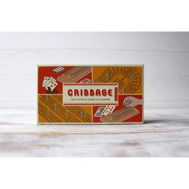 Kikkerland Cribbage Classic Travel Sized Board Game