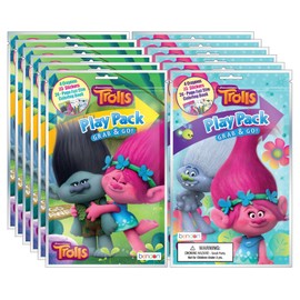 Bundle of 12 Trolls Grab & Go Play Packs