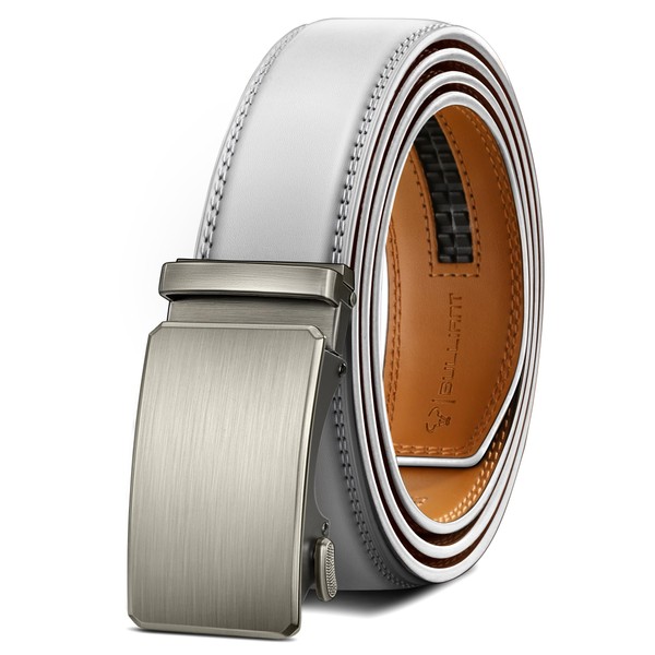 BULLIANT Men Belt, Ratchet Belt Adjustable For Gift Men Dress