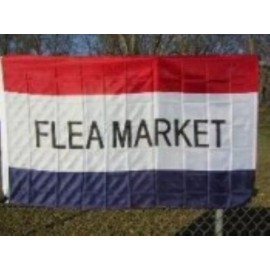 RFCO 3'x5' Flea Market Message Flag Outdoor Banner Huge Business Advertising Sign