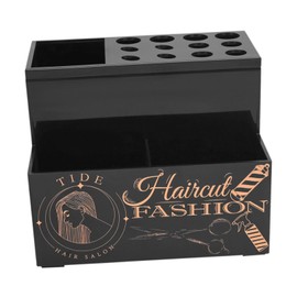 Milageto Salon Shear Holder,Salon Scissors Holder Rack,Barber Hairdressing Accessories,Barber Scissors Holder Box for Brushes Combs