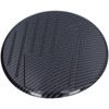 Fuel Tank Cover Trim Gas Cap Lid Carbon Fiber Style