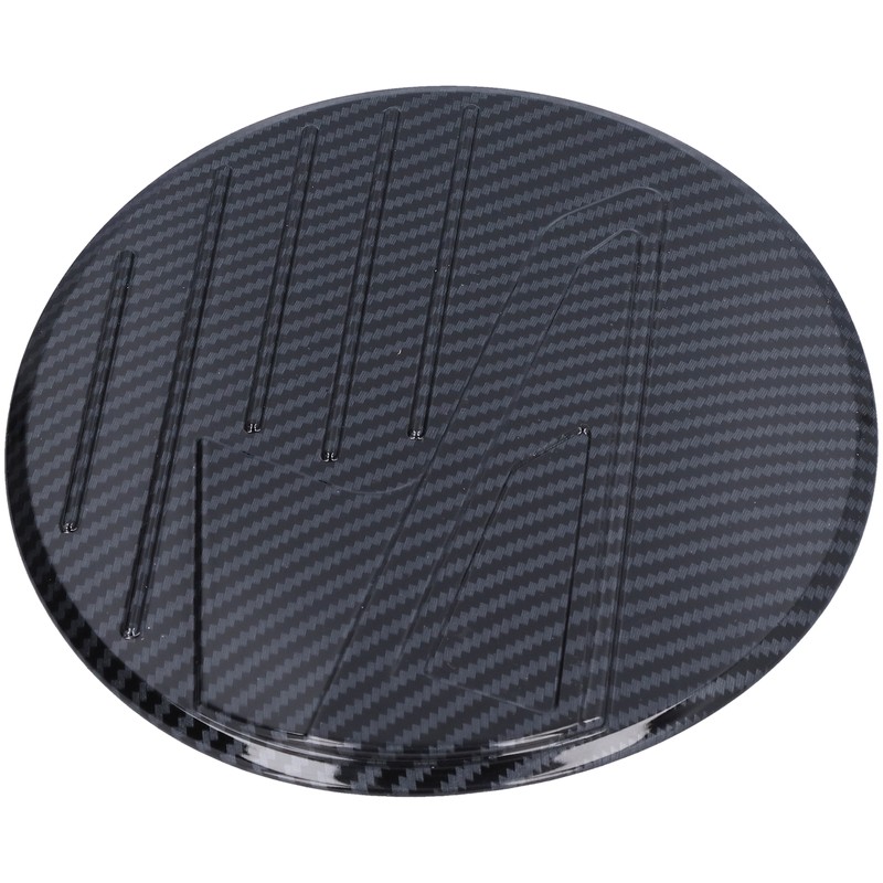 Fuel Tank Cover Trim Gas Cap Lid Carbon Fiber Style