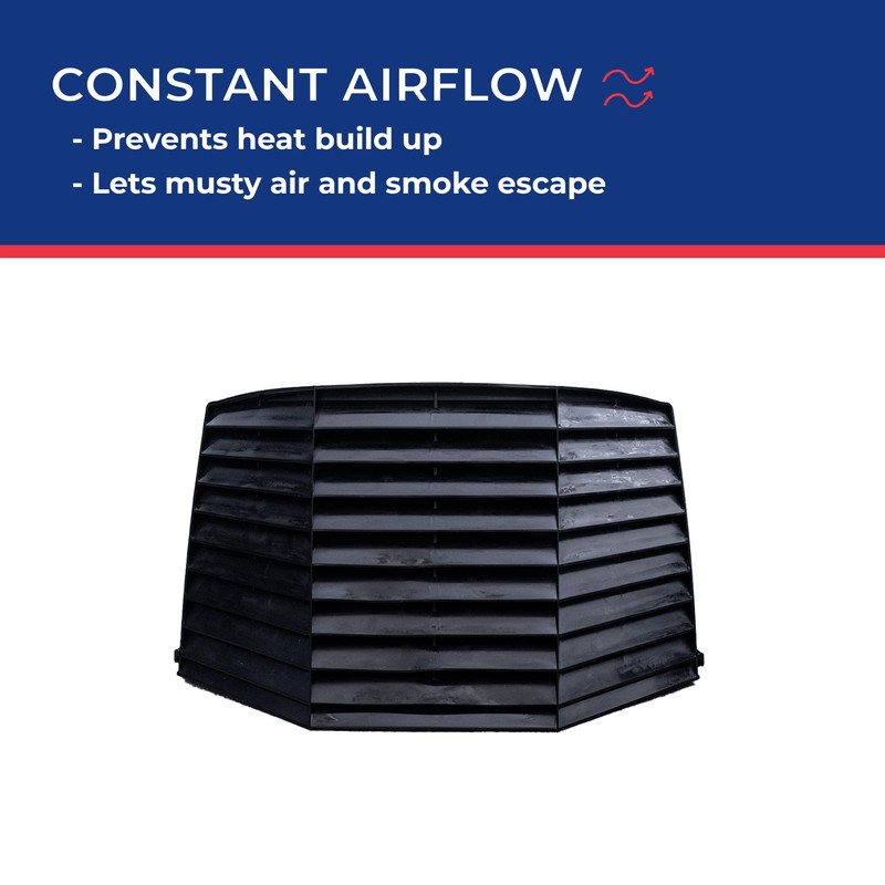 MAXXAIR Maxx II 00-933082 Standard Vent Cover, One Piece Design,
