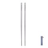 iBasingo Reusable Titanium Chopsticks Skidproof Ultralight Square / Round Chinese